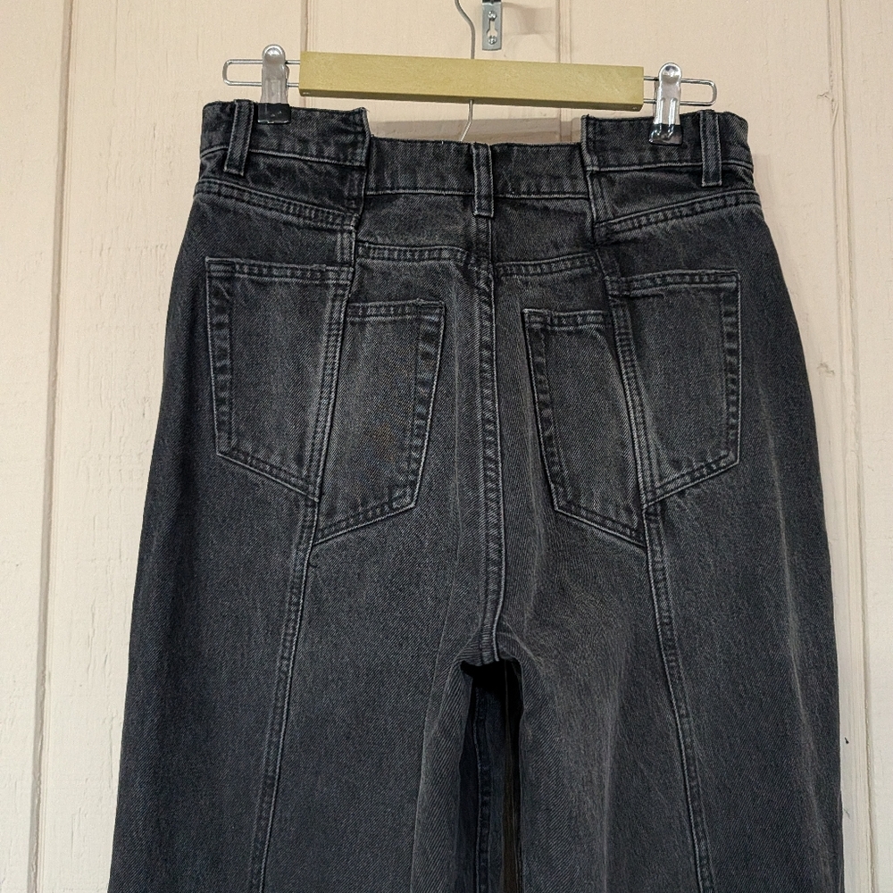 Reformation Reworked Cary High‎ Rise Slouchy Wide Leg Jeans Trinity Wash - Picture 9 of 14